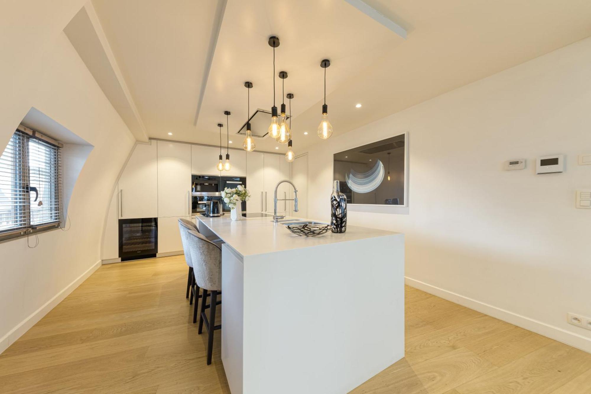 Triplex Penthouse In The City Center Brussel Buitenkant foto